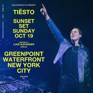 Tiesto sunset set GA today